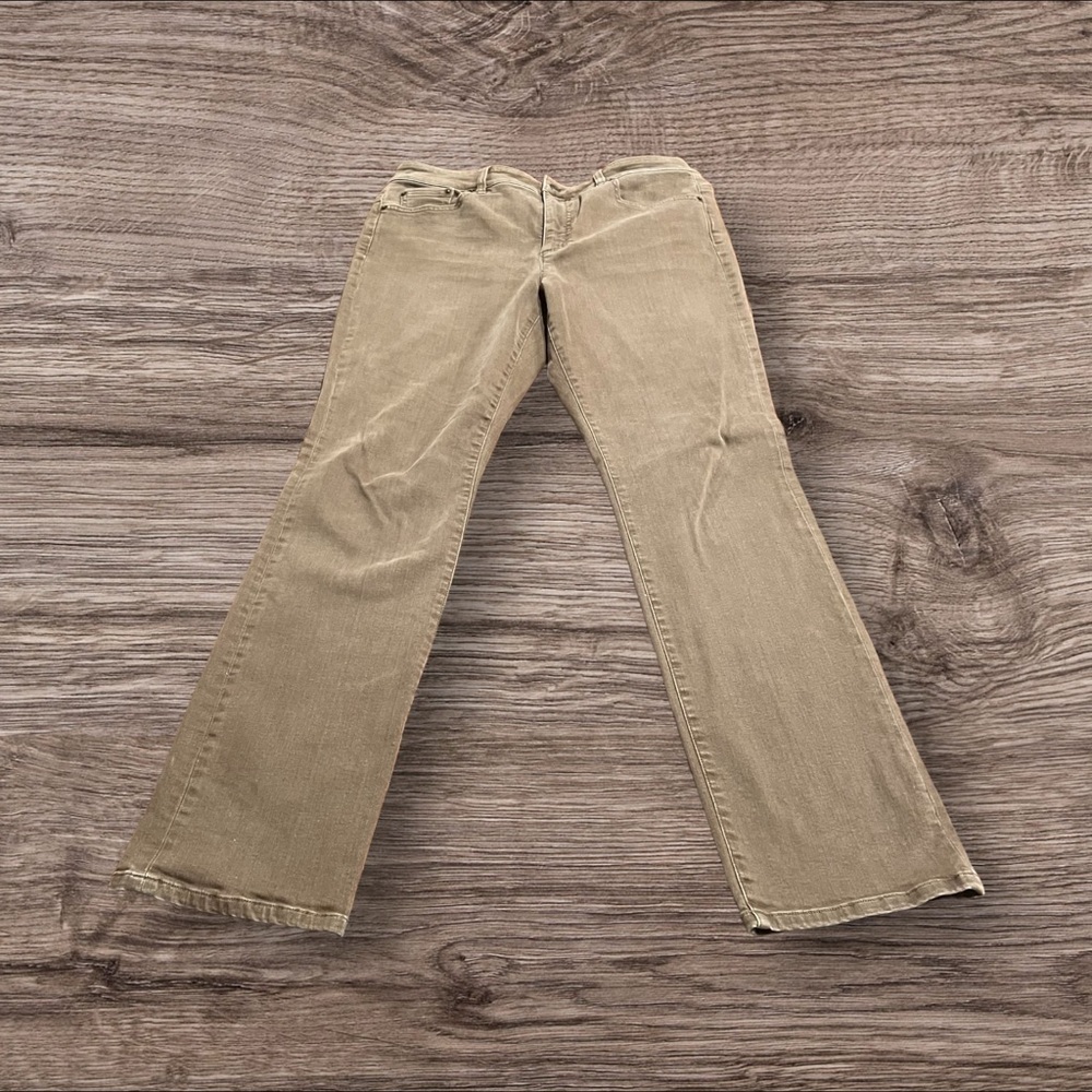Lauren Jeans Co Ralph Lauren Women’s Brown High Waist Straight Leg Jeans Size 12